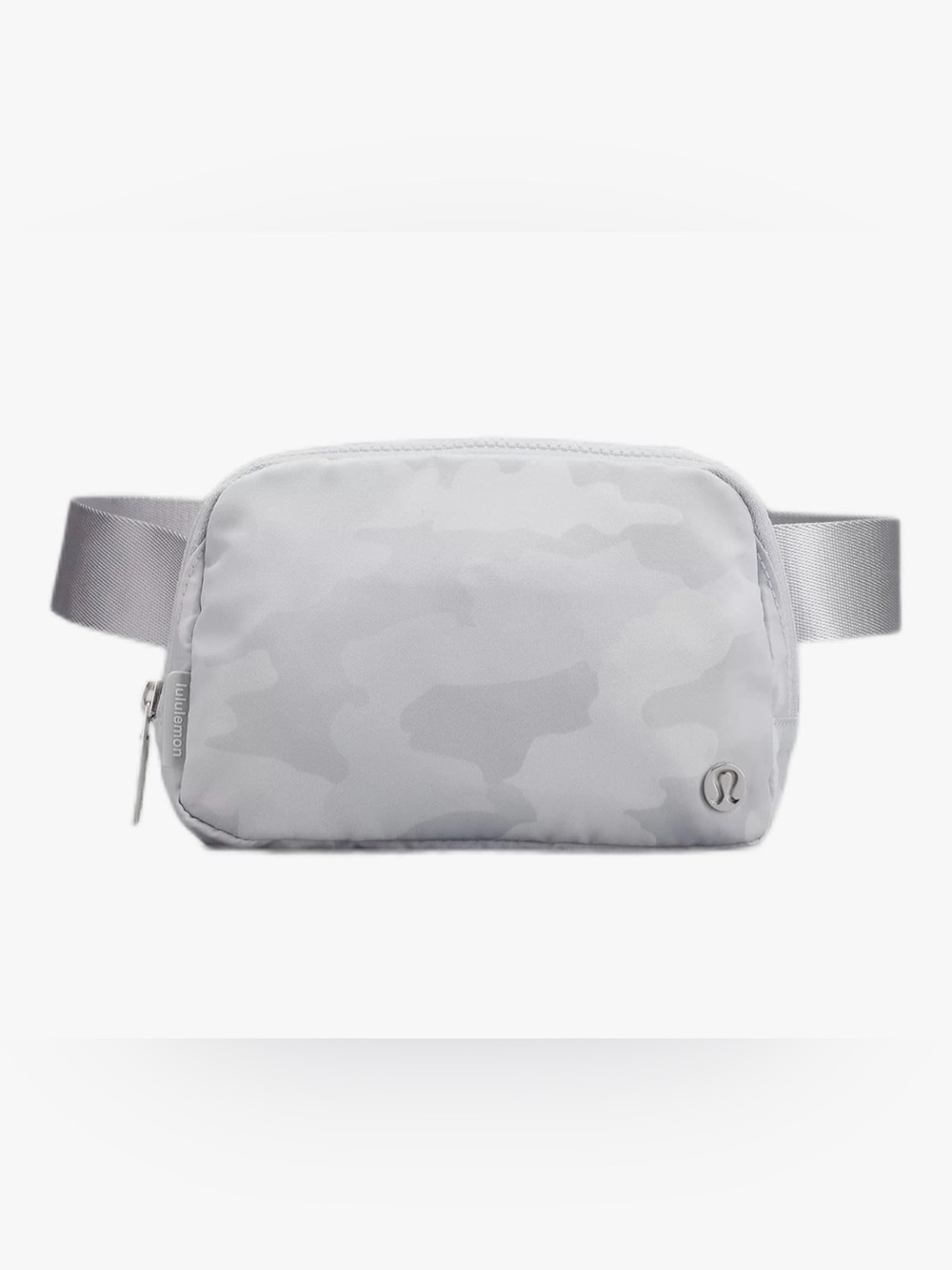 lululemon athletica Light Gray Camo belt bag
